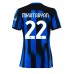 Tanie Strój piłkarski Inter Milan Henrikh Mkhitaryan #22 Koszulka Podstawowej dla damskie 2023-24 Krótkie Rękawy